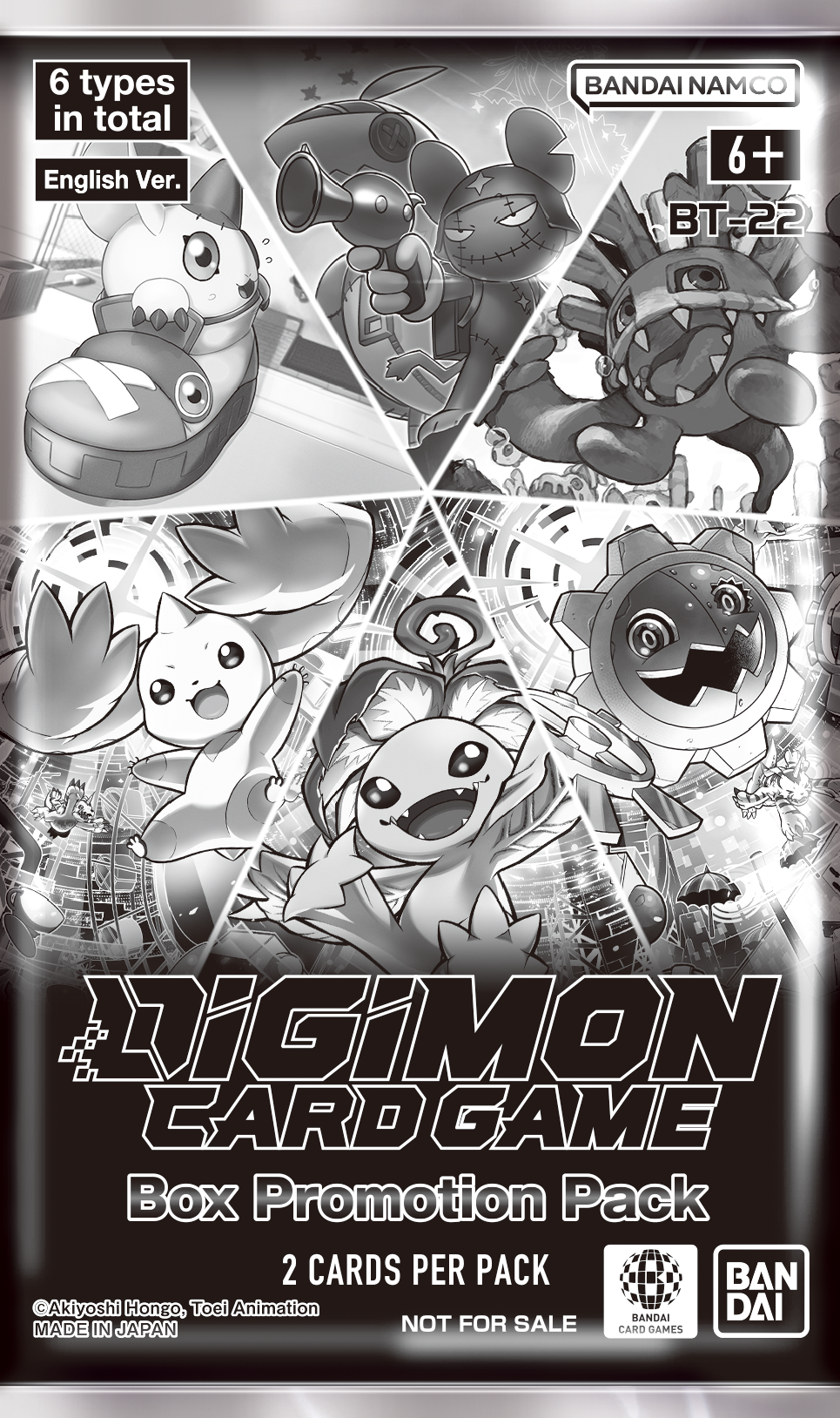 Digimon Card Game Cyber Eden Booster Box - BT22 - 24 Packs