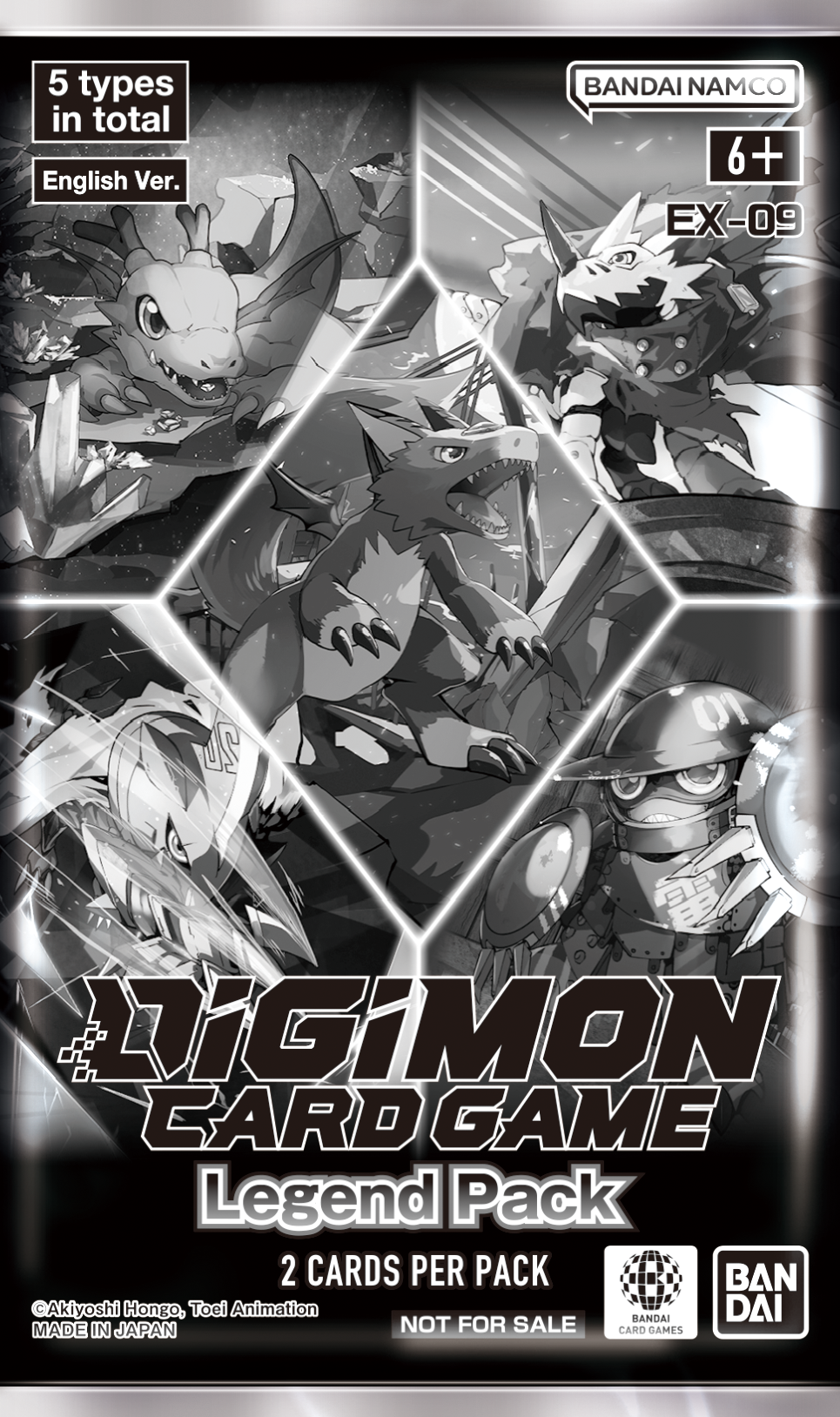 Digimon Card Game EX09 Versus Monsters Booster Box - 24 Packs